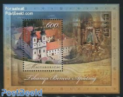 Hungary 2012 Tihanyi Abbey S/s, Mint NH, Religion - Churches, Temples, Mosques, Synagogues - Cloisters & Abbeys - Unused Stamps