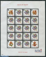 Isle Of Man 2013 Year Of The Snake M/s, Mint NH, Various - New Year - Año Nuevo