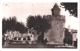 FR66 PERPIGNAN - Phototypie Tarnaise Poux APA 15 Glacée - Le Castillet - Animée - Belle - Perpignan