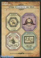 Türkiye 2013 150 Years Stamps 4v M/s, Mint NH, Stamps On Stamps - Sonstige & Ohne Zuordnung