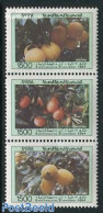 Syria 1994 March Revolution 3v [::], Mint NH, Nature - Fruit - Obst & Früchte