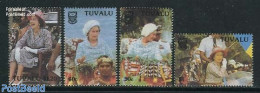 Tuvalu 1988 10 Years Independence 4v, Mint NH, History - Kings & Queens (Royalty) - Koniklijke Families