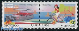 Monaco 2013 Environmentally Friendly Transport 2v [:], Mint NH, Nature - Sport - Transport - Environment - Cycling - S.. - Unused Stamps