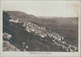 Cr570 Cartolina Morcone Panorama Provincia Di Benevento Campania - Benevento