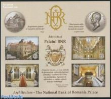 Romania 2013 National Bank S/s, Mint NH, Various - Banking And Insurance - Art - Architecture - Nuevos