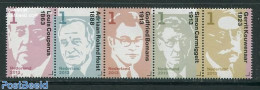 Netherlands 2013 Authors 5v [::::], Mint NH, Art - Authors - Unused Stamps