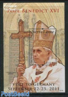 Sierra Leone 2012 Popes Visit To Germany S/s, Mint NH, Religion - Pope - Religion - Pausen