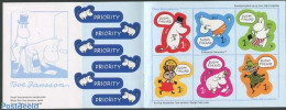 Finland 2013 Moomins 6v S-a In Booklet, Mint NH, Stamp Booklets - Art - Comics (except Disney) - Neufs