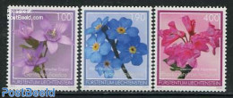 Liechtenstein 2013 Flowers 3v, Mint NH, Nature - Flowers & Plants - Neufs