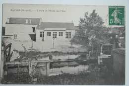 Cpa 1912 SACLAS L'asile Et L'école Des Filles - BL84 - Sonstige & Ohne Zuordnung