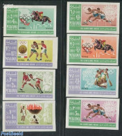 Manama 1967 Preolympic Games 8v, Imperforated, Mint NH, Sport - Olympic Games - Sport (other And Mixed) - Manama