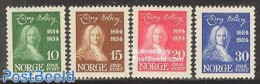 Norway 1934 Baron L. Holberg 4v, Mint NH, Art - Authors - Ungebraucht