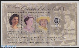 Tuvalu 2003 Golden Jubilee 3v M/s, Mint NH, History - Kings & Queens (Royalty) - Royalties, Royals