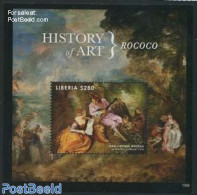 Liberia 2013 History Of Art, Rococo S/s, Mint NH, Art - Paintings - Sonstige & Ohne Zuordnung