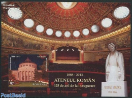 Romania 2013 Ateneul Roman S/s, Mint NH, Performance Art - Theatre - Neufs