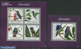 Saint Vincent & The Grenadines 2013 Hummingbirds 2 S/s, Mint NH, Nature - Birds - St.Vincent Und Die Grenadinen