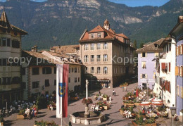 72237216 Kaltern Weinstrasse Tirol Dorfplatz Mit Mariensaeule Caldaro - Otros & Sin Clasificación