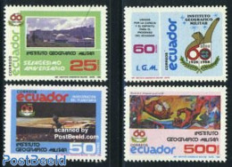 Ecuador 1988 IGM 4v, Mint NH, Science - Astronomy - Astrología