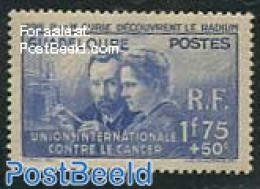 Guadeloupe 1938 Radium 1v, Unused (hinged), Health - History - Science - Health - Nobel Prize Winners - Atom Use & Mod.. - Unused Stamps
