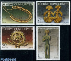 Türkiye 2010 Anatolian Culture, Bronze Period 4v, Mint NH, History - Archaeology - Art - Art & Antique Objects - Altri & Non Classificati