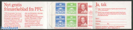 Denmark 1990 Definitives Booklet (H34 On Cover), Mint NH, Stamp Booklets - Neufs