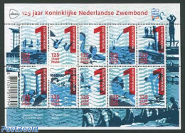 Netherlands 2013 Swimming Association 10v M/s, Mint NH, Sport - Sport (other And Mixed) - Swimming - Unused Stamps