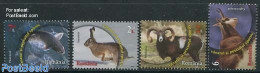 Romania 2013 Hunting & Fishing 4v, Mint NH, Nature - Animals (others & Mixed) - Fish - Fishing - Hunting - Rabbits / H.. - Unused Stamps