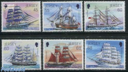 Jersey 2013 Visiting Tall Ships 6v, Mint NH, Transport - Ships And Boats - Bateaux