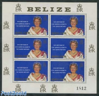 Belize/British Honduras 1980 Queen Mother M/s, Mint NH, History - Kings & Queens (Royalty) - Königshäuser, Adel