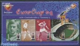 Grenada 2004 EC Football 4v M/s, Mint NH, Sport - Football - Sonstige & Ohne Zuordnung