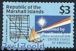 Marshall Islands 1996 Treaty With USA 1v, Mint NH, History - Transport - Various - Flags - Ships And Boats - Joint Iss.. - Schiffe