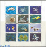 Portugal 1998 World Expo 12v M/s, Mint NH, Nature - Various - Animals (others & Mixed) - Fish - Shells & Crustaceans -.. - Nuovi