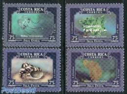 Costa Rica 2002 Isla Uvita 4v, Mint NH, Nature - Shells & Crustaceans - Meereswelt