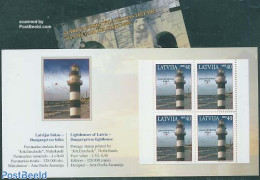 Latvia 2005 Daugavgrivas Baka Lighthouse Booklet, Mint NH, Various - Stamp Booklets - Lighthouses & Safety At Sea - Maps - Sin Clasificación