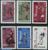 Cuba 2012 Dance 6v, Mint NH, Performance Art - Dance & Ballet - Ungebraucht