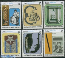 Cuba 2013 Jose Marti 6v, Mint NH, Various - Textiles - Weapons - Unused Stamps