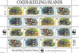 Cocos Islands 1992 WWF, Birds M/s, Mint NH, Nature - Birds - World Wildlife Fund (WWF) - Kokosinseln (Keeling Islands)