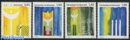 Liechtenstein 2013 Christmas 4v S-a, Mint NH, Religion - Christmas - Nuevos