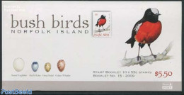 Norfolk Island 2009 Booklet With 10 Stamps, Mint NH, Nature - Birds - Autres & Non Classés