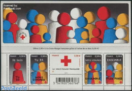 France 2013 Red Cross 5v M/s, Mint NH, Health - Red Cross - Ongebruikt