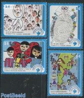 Argentina 2013 Right On Identity 4v, Mint NH, Various - Justice - Art - Children Drawings - Nuevos