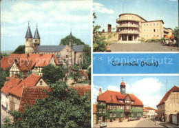 72237095 Gernrode Harz Spittelplatz FDGB Erholungsheim Fritz Heckert Rathaus Ger - Autres & Non Classés