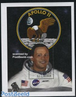 Angola 1999 Neil Armstrong S/s, Mint NH, Transport - Space Exploration - Angola