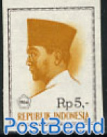 Indonesia 1966 Definitive Rp 5,- Imperforated, Mint NH, Various - Errors, Misprints, Plate Flaws - Fouten Op Zegels
