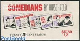 United States Of America 1991 Comedians Booklet, Mint NH, Performance Art - Movie Stars - Stamp Booklets - Art - Comic.. - Ungebraucht