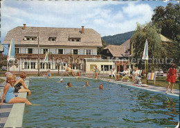 72237083 Sirnitz Kaernten Gasthof Pension Fischerhof Swimming Pool Albeck - Sonstige & Ohne Zuordnung