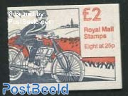 Great Britain 1994 Definitives Booklet, Motorised Cycle Carrier, Mint NH, Transport - Post - Stamp Booklets - Motorcyc.. - Ungebraucht