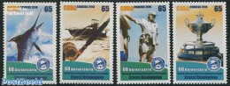 Cuba 2010 Ernest Hemingway 4v, Mint NH, Nature - Transport - Fish - Fishing - Ships And Boats - Art - Authors - Unused Stamps