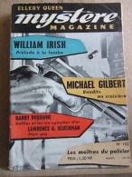 Ellery Queen Mystère Magazine N152 Voir Sommaireeditions Opta Septembre 1960 - Non Classés