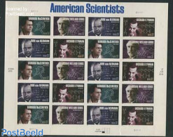 United States Of America 2005 American Scientists M/s, Mint NH, Science - Physicians - Statistics - Nuevos